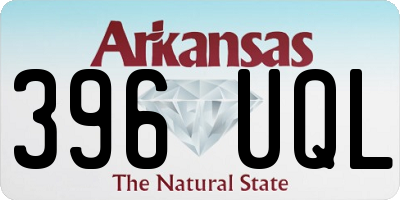 AR license plate 396UQL