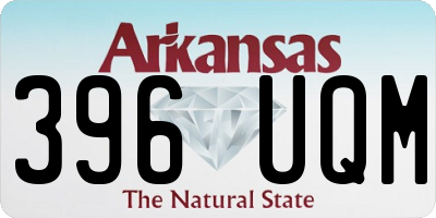AR license plate 396UQM