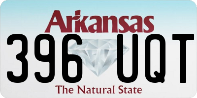AR license plate 396UQT