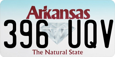 AR license plate 396UQV