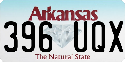AR license plate 396UQX