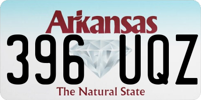 AR license plate 396UQZ