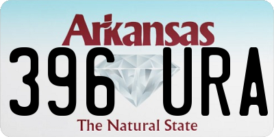 AR license plate 396URA