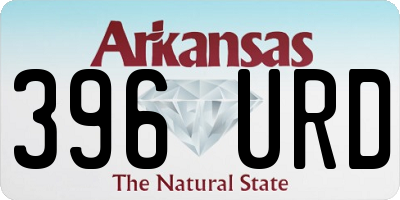 AR license plate 396URD