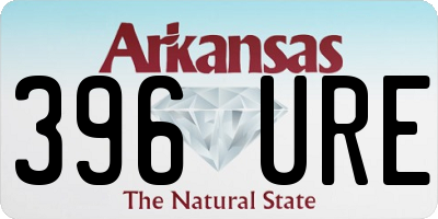 AR license plate 396URE
