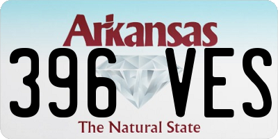 AR license plate 396VES