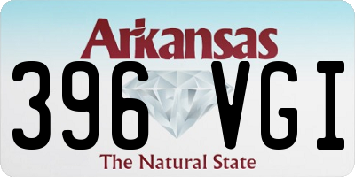 AR license plate 396VGI