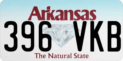 AR license plate 396VKB