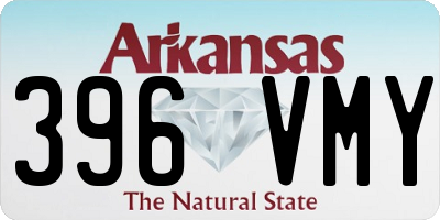 AR license plate 396VMY