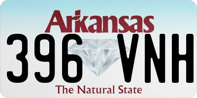 AR license plate 396VNH