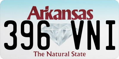 AR license plate 396VNI