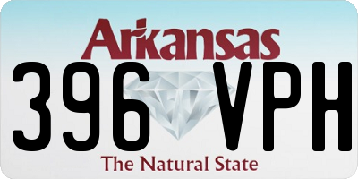 AR license plate 396VPH
