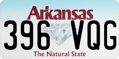 AR license plate 396VQG
