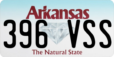AR license plate 396VSS