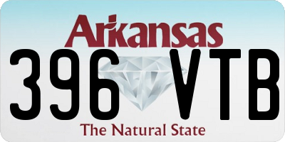 AR license plate 396VTB