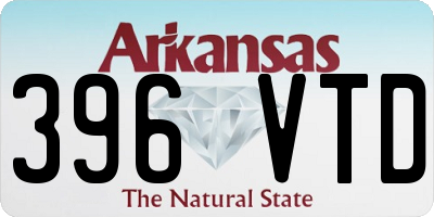 AR license plate 396VTD