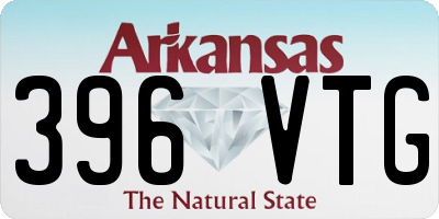 AR license plate 396VTG