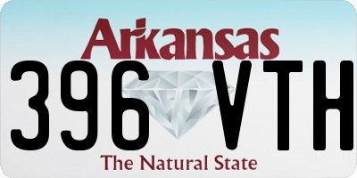 AR license plate 396VTH