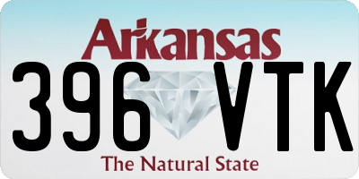 AR license plate 396VTK