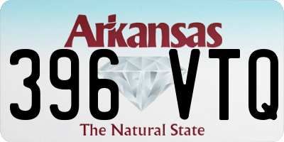AR license plate 396VTQ