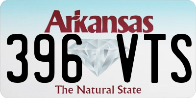 AR license plate 396VTS