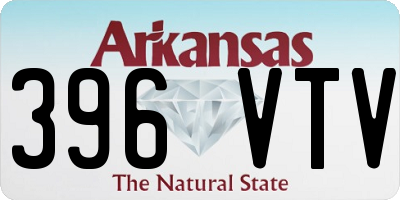 AR license plate 396VTV