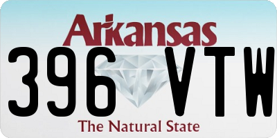 AR license plate 396VTW