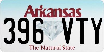 AR license plate 396VTY