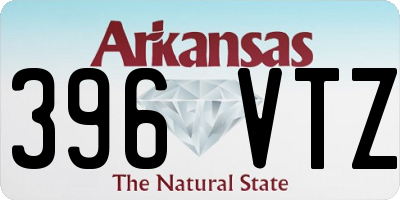 AR license plate 396VTZ