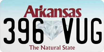 AR license plate 396VUG