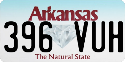 AR license plate 396VUH