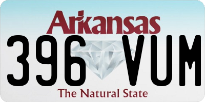 AR license plate 396VUM