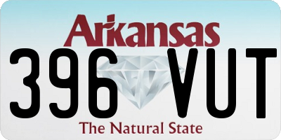 AR license plate 396VUT
