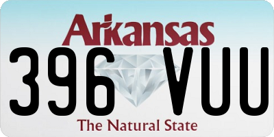 AR license plate 396VUU