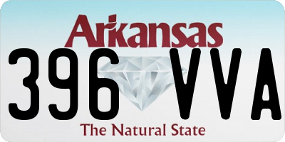 AR license plate 396VVA