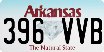 AR license plate 396VVB