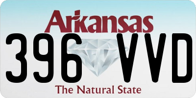 AR license plate 396VVD