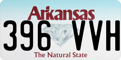 AR license plate 396VVH