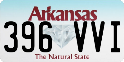 AR license plate 396VVI