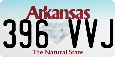 AR license plate 396VVJ