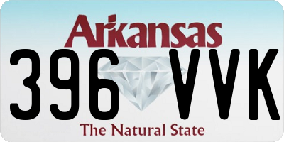 AR license plate 396VVK