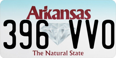 AR license plate 396VVO