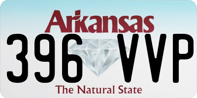 AR license plate 396VVP