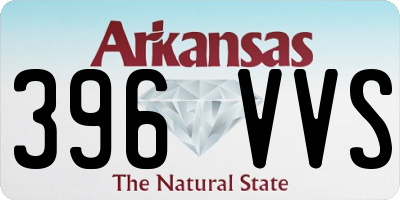 AR license plate 396VVS