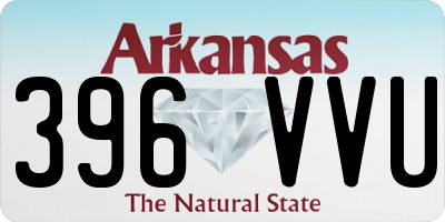 AR license plate 396VVU