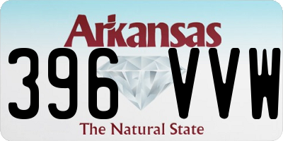AR license plate 396VVW