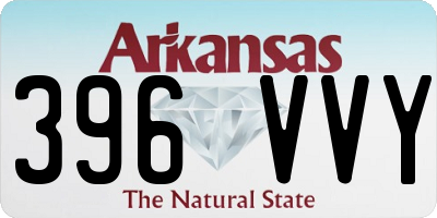 AR license plate 396VVY