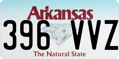 AR license plate 396VVZ