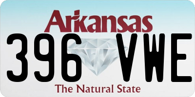 AR license plate 396VWE