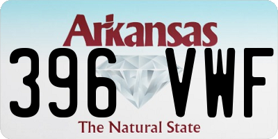 AR license plate 396VWF